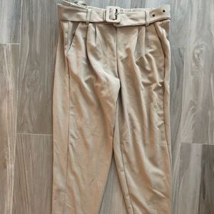 Work pants high waisted